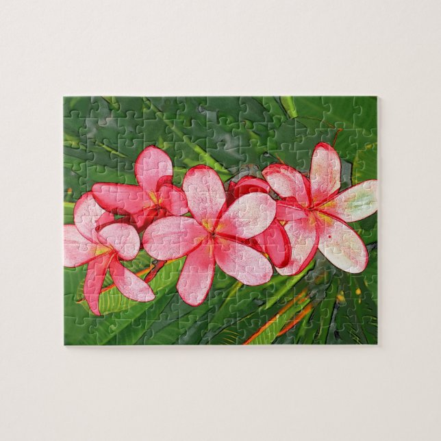 plumeria jigsaw puzzle (Horizontal)
