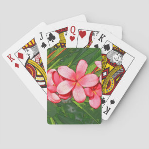 Plumeria Playing Cards