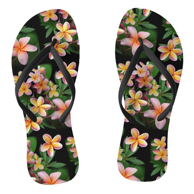 Plumeria Thongs (Footbed)