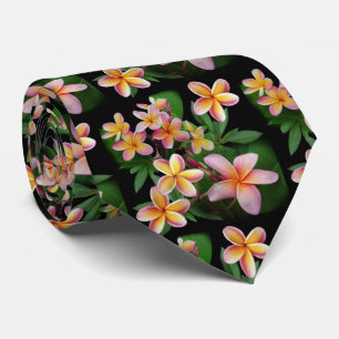 Plumeria Tie