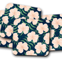 Plumeria Tropical Flower | Cute Plumeria Coasters