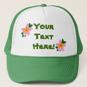 Plumeria Trucker Hat