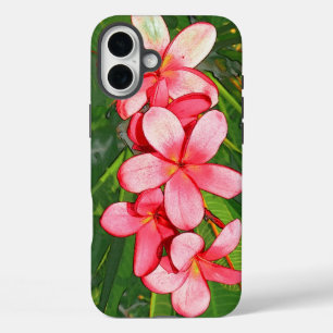 Plumerias iPhone 16 Plus Case