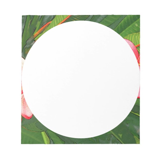 Plumerias Notepad (Front)
