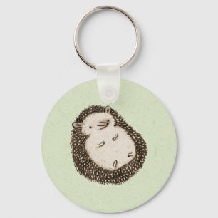 Plump Hedgehog Key Ring