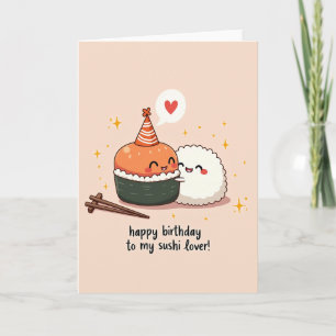 Plump Treat Birthday Card