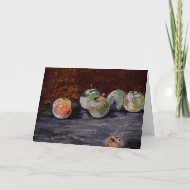 Plums | Édouard Manet Card (Front)