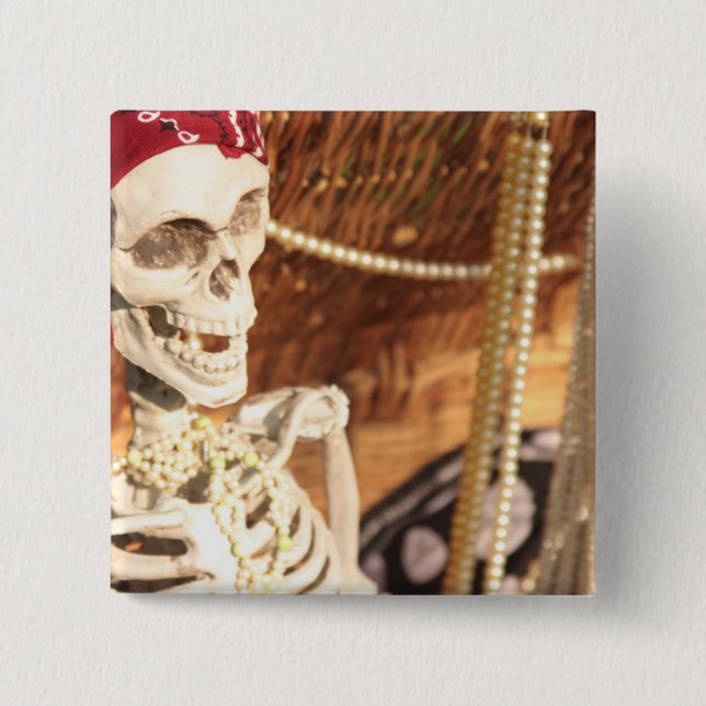 Plunder Party! 15 Cm Square Badge (Front)