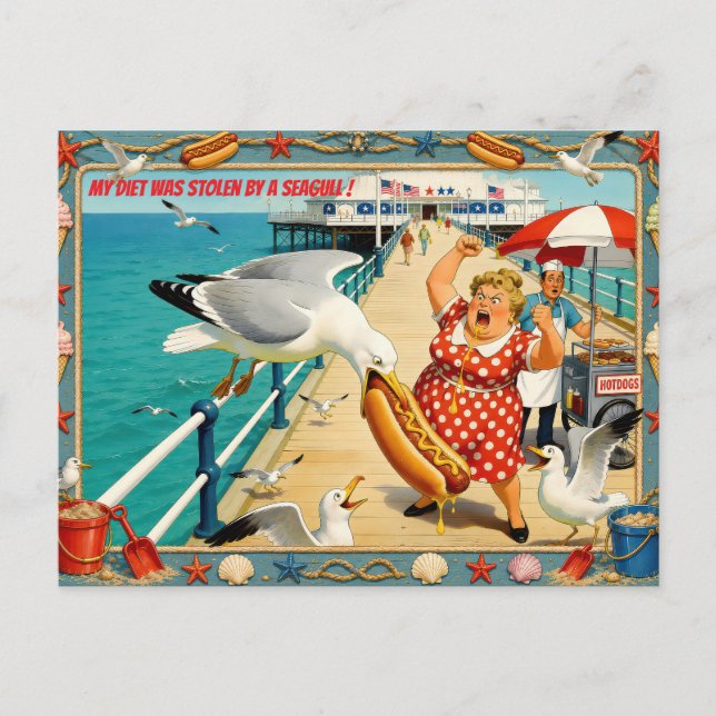 Plundered – A Masterclass in Fowlplay Postcard (Front)