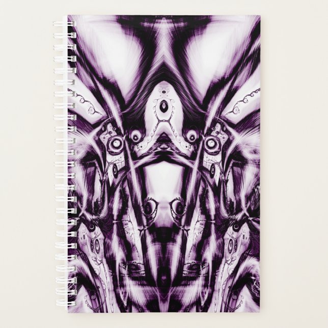 Plunging Purple Planner (Front)