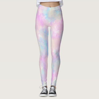 Plur Pastel Leggings, Rave Pants, Sweet Lolita Leggings