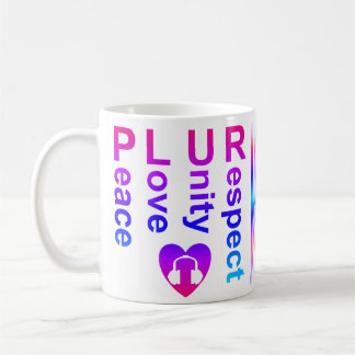 PLUR (Peace Love Unity Respect) Coffee Mug