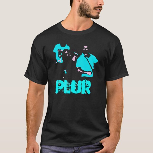 "PLUR" T-Shirt (Front)