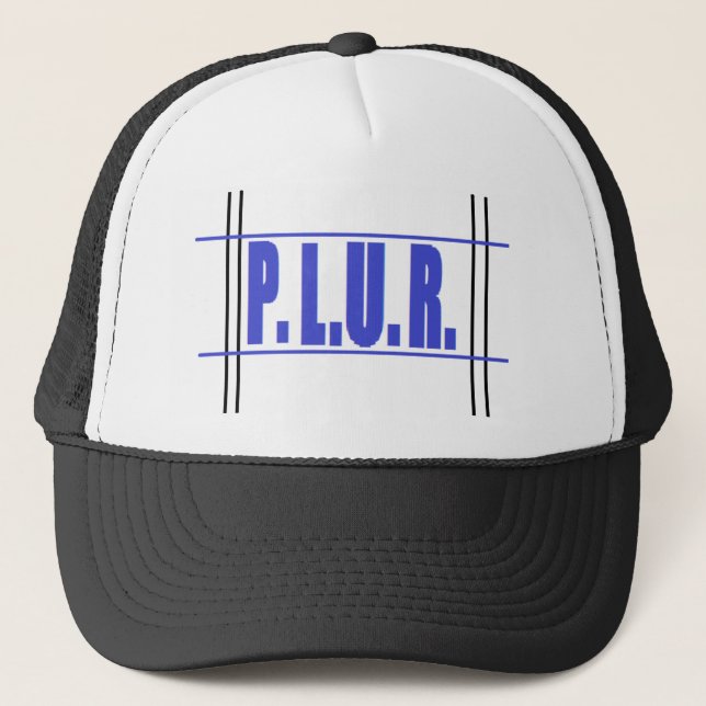 PLUR TRUCKER HAT (Front)