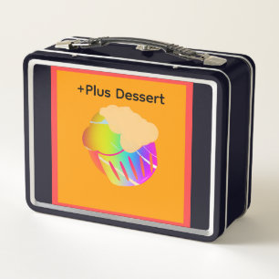 +Plus Dessert Metal Lunch Box