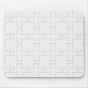 Plus Embossed Surface Pattern Mouse Pad
