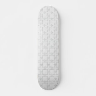 Plus Embossed Surface Pattern Skateboard