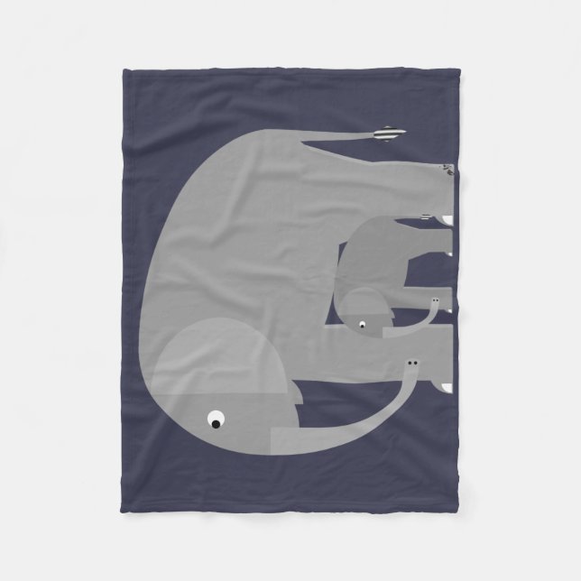 Plus One Fleece Blanket (Front)