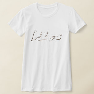 Plus Size "Let it Go" T-shirt