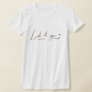 Plus Size "Let it Go" T-shirt