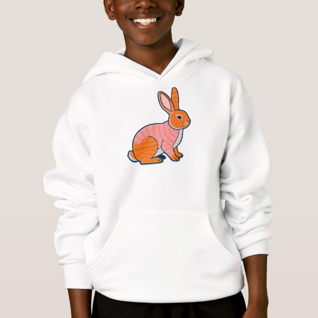 Plush Rabbit Illustration  (Front)