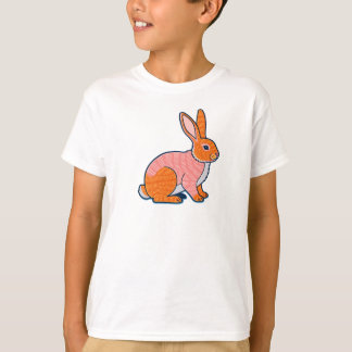 Plush Rabbit Illustration  T-Shirt