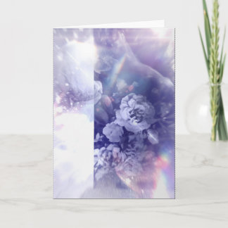 Plush Rose Design Card