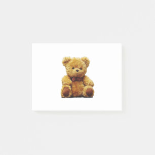 Plush Teddy Bear Post-it Notes