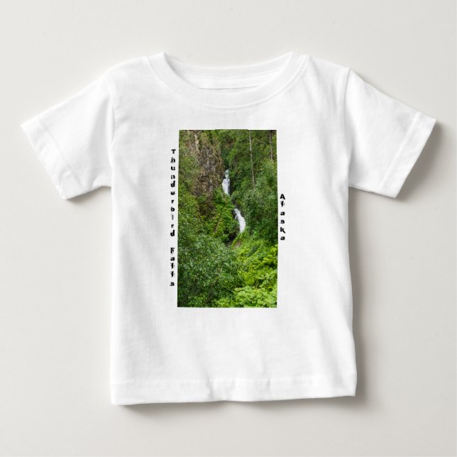 Plush Thunderbird Painterly Baby T-Shirt (Front)