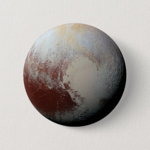 Pluto 6 Cm Round Badge