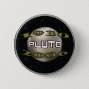 Pluto Commemorative 1930-2006 6 Cm Round Badge