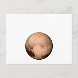 PLUTO FOR PLANETHOOD - JOIN THE CAMPAIGN! (space) Postcard