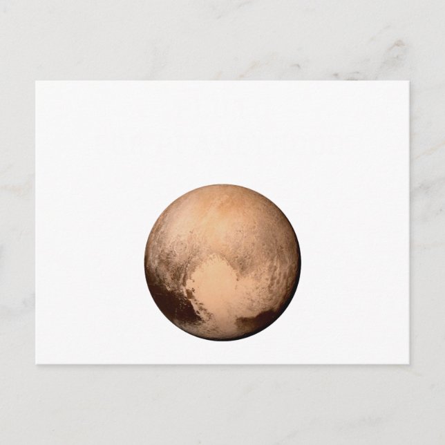 PLUTO FOR PLANETHOOD - JOIN THE CAMPAIGN! (space) Postcard (Front)
