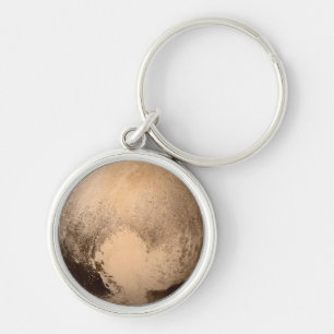 Pluto Key Ring