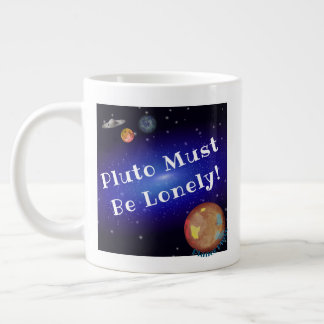 "Pluto Must Be Lonely" Speciality Mug