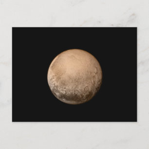 Pluto, my favourite planet - New Horizons NASA Postcard