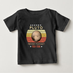 Pluto Never Forget 1930-2006 Baby T-Shirt