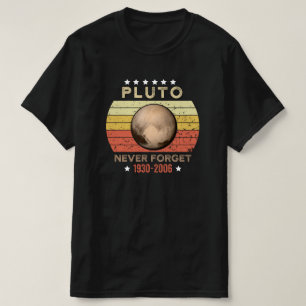 Pluto Never Forget 1930-2006 T-Shirt