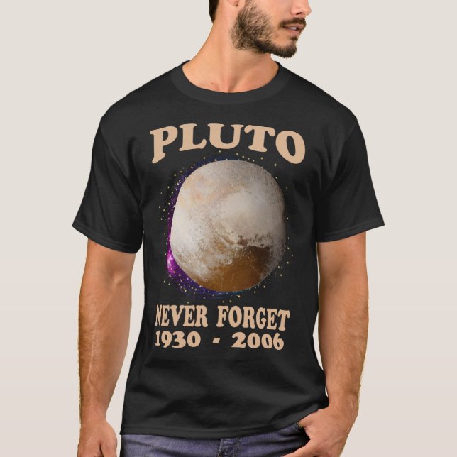 Pluto Never Forget 1930 2006 T-Shirt (Front)