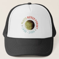 Pluto Never Forget 1930-2006 Vintage Planet Retro