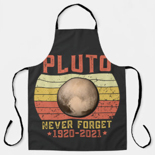 pluto NEVER FORGET Apron