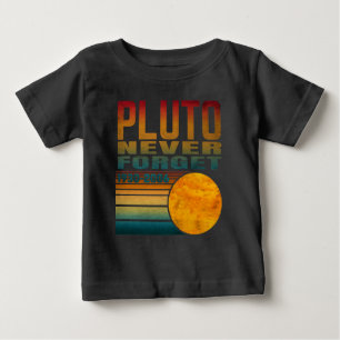 Pluto Never Forget Baby T-Shirt