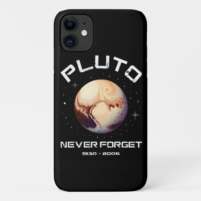 Pluto Never Forget Case-Mate iPhone Case (Back)