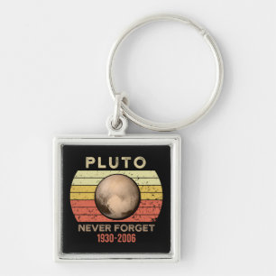 pluto never forget, eris, moon, astronomy, astrono key ring