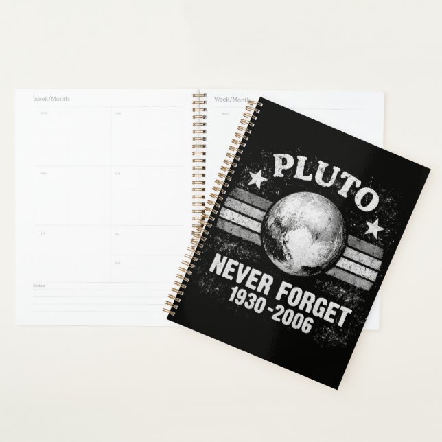 Pluto Never Forget Planner (Display)