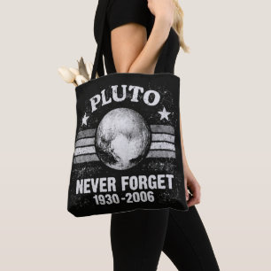 Pluto Never Forget Tote Bag