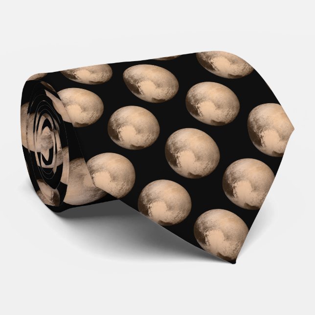 Pluto Polka Dot Tie (Rolled)