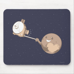Pluto Selfie Mouse Pad