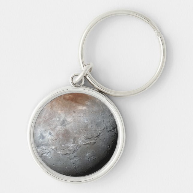 Pluto's Largest Moon: Charon Key Ring (Front)
