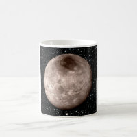 PLUTO'S MOON CHARON star background (solar system)